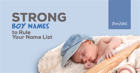 Strong Boy Names To Rule Your Name List Mama Natural