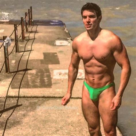 Snapped Its Steve Grand In A Green Speedo
