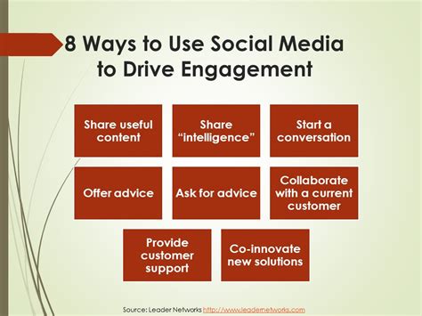 8 Ways To Use Social Media To Drive Engagement