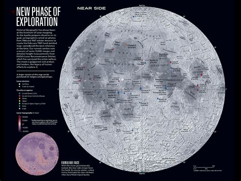 National Geographic Magazine The Moon And Beyond