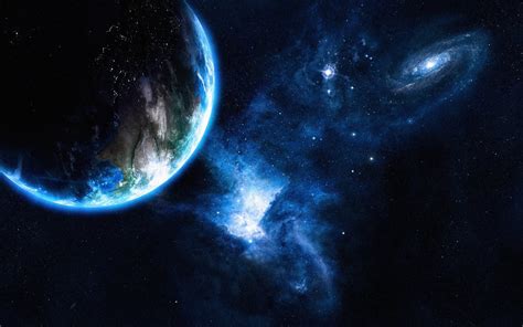 Online Crop Earth And Galaxy Digital Wallpaper Space Space Art