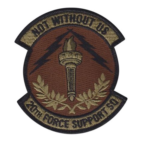 20 Fss Custom Patch 20th Force Support Squadron