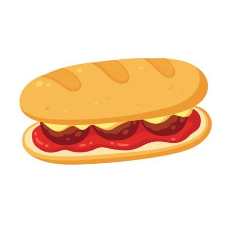 Royalty Free Sub Sandwich Clip Art Vector Images And Illustrations Istock
