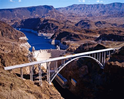 Hoover Dam Arizona Nevada Nevada Barrage