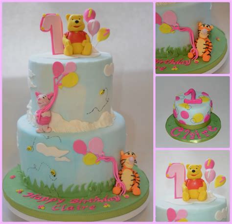Winnie The Pooh Cakes For 1st Birthday Greenstarcandy