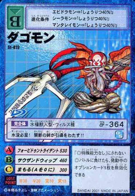 Image Dagomon St 419 Dm Digimonwiki Fandom Powered By Wikia