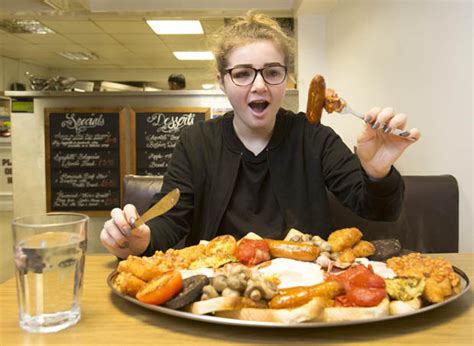 The Most Impossible Breakfast To Eat Brits Take On 4000 Calories