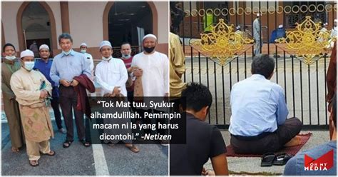 Tok mat bangun sekolahkan yb ph n9 4:02. Tak dapat masuk masjid, bekas MB Negeri Sembilan solat ...