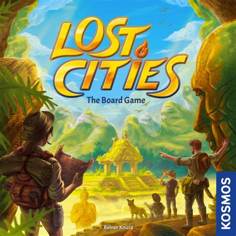 Lost Cities Board Game Tic Tac Tabletop