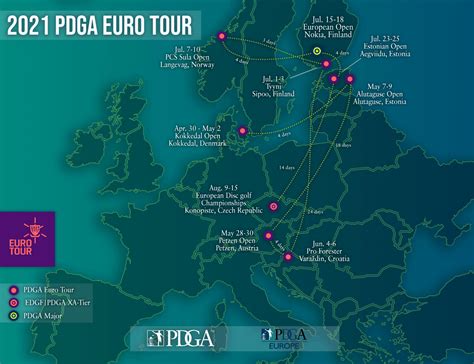 Predicted lineups and confirmed starting 11s. PDGA Euro Tour 2021 schedule released — Alutaguse Open 2021