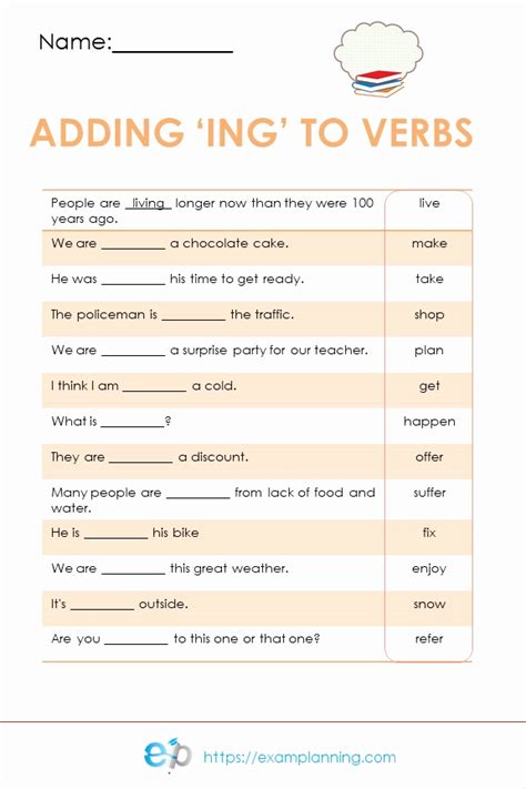 Adding Ed And Ing Worksheets Awesome Spelling Rule Ing Examplanning