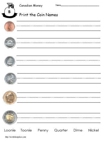 Counting money worksheets money activities kindergarten worksheets worksheets for kids. Canadian money worksheets free to print | Money math ...