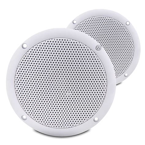 Adastra 575 Waterproof Ceiling Speakers Pair And Bluetooth Amplifier