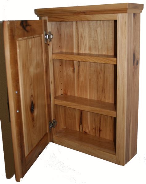 You can always dispose of your drugs safely. Rustic Hickory Medicine Cabinet — Barn Wood Furniture ...