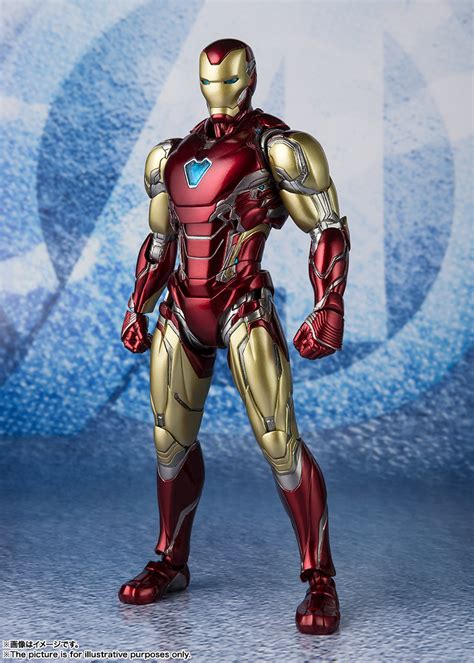 The packaging itself looks great from the front. Avengers: Endgame - S.H.Figuarts Iron Man Mark 85 ...