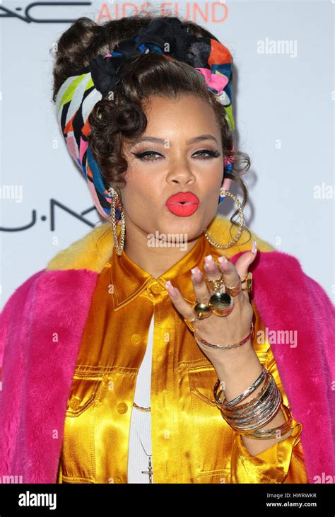 Andra Day Attending The 3rd Annual Hollywood Beauty Awards At Avalon