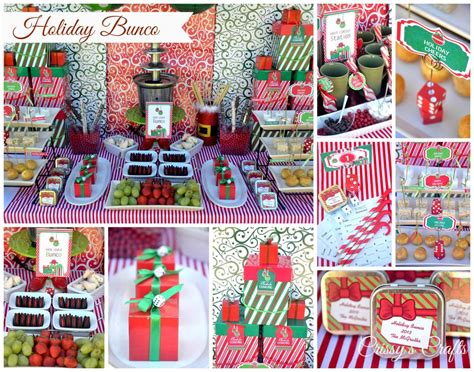 holiday bunco christmas holiday party ideas photo 1 of 17 catch my party