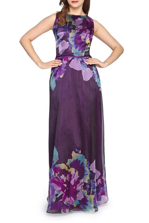 Purple Floral Maxi Maxi Dress Wedding Beautiful Summer Dresses