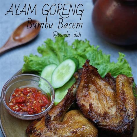 Some recipes also include sweetened condensed milk.the dough is repeatedly kneaded, flattened, oiled, and folded before proofing, creating layers. Diah Didi's Kitchen: Ayam Goreng Bumbu Bacem.