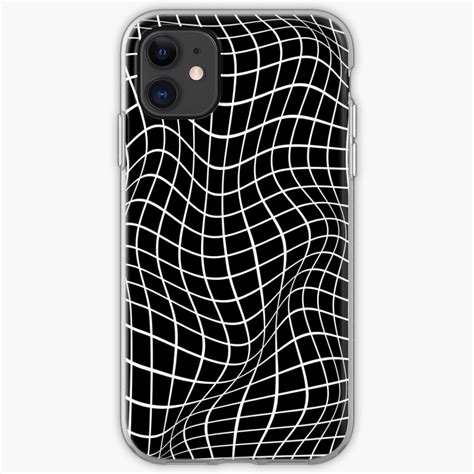 Wavy Grid Iphone Case And Cover By Trashprincess Redbubble
