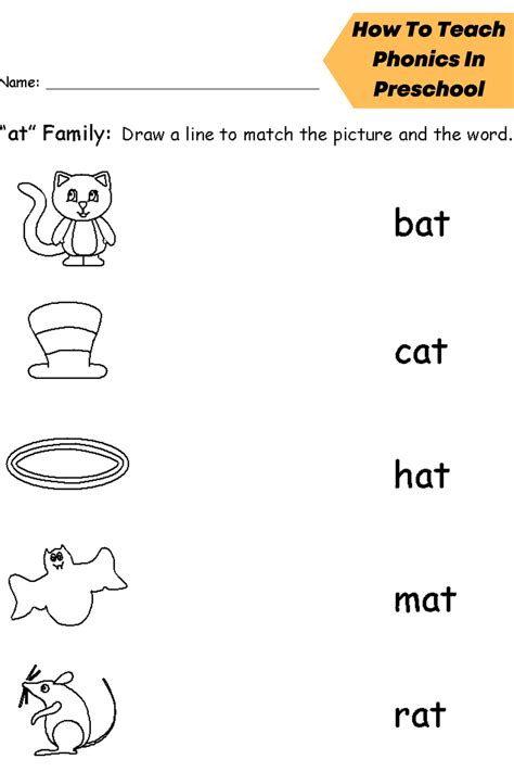 Free Printable Phonics Worksheets For Preschool 2020vw Com Artofit