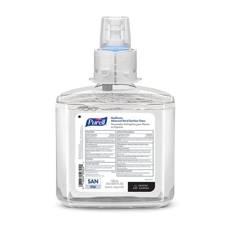 Purell Es6 Healthcare Advanced Hand Sanitizer Foam 1200ml 2 Case Zogics