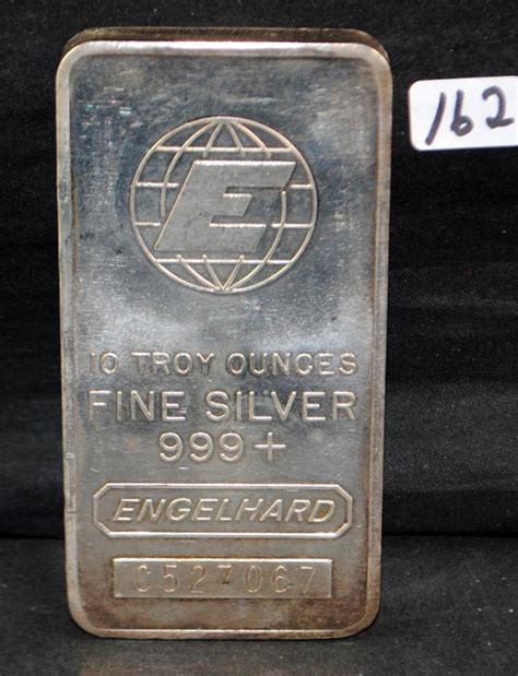 Sold Price Engelhard 10 Troy Ounce 999 Silver Bar Invalid Date Cst