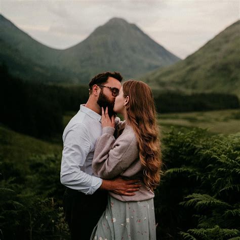 Romantic Adventure Sessions In Places Like The Scottish Highlands Are