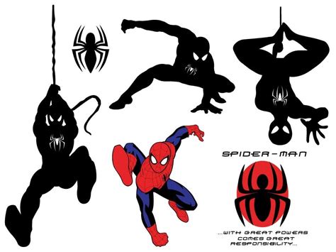 23 Spiderman SVG Cut Files | Spiderman Vector Silhouette - SVG PNG