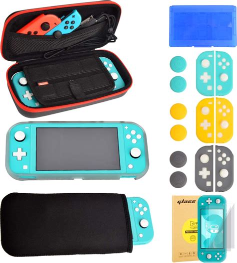 Nintendo Switch Lite Accessori Custodia Pellicola Protettiva Kit Di