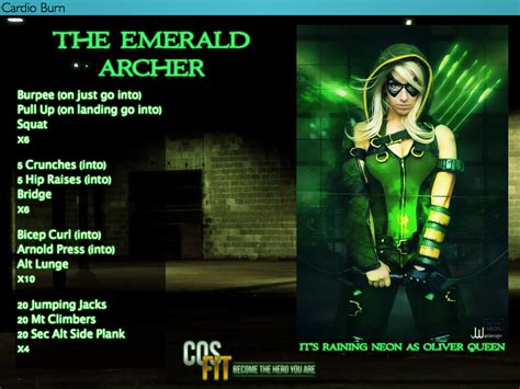 The Emerald Archer Cosfit