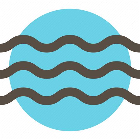 Lake River Water Wave Icon Download On Iconfinder