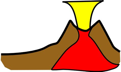 Volcano Clip Art Free Vector Images Wikiclipart