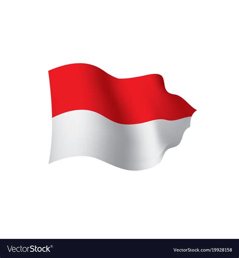 Indonesia Flag Royalty Free Vector Image Vectorstock