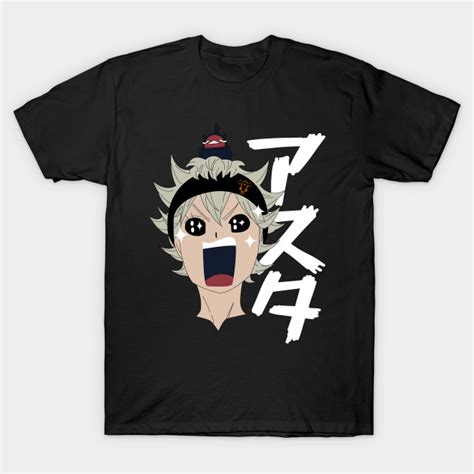 Asta Black Clover Black Clover T Shirt Teepublic