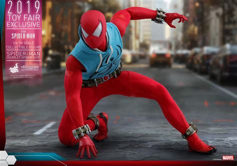 Spider Man Video Game Scarlet Spider Suit 16 Scale