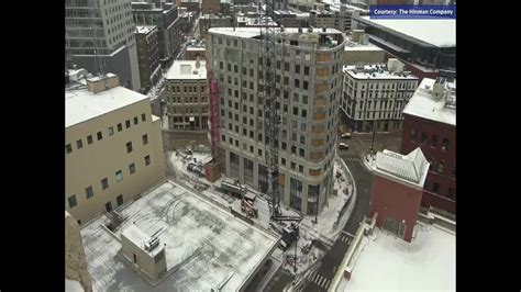 Watch Time Lapse Captures Residence Inn Build In 30 Seconds Youtube