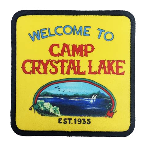 camp crystal lake sign png free logo image