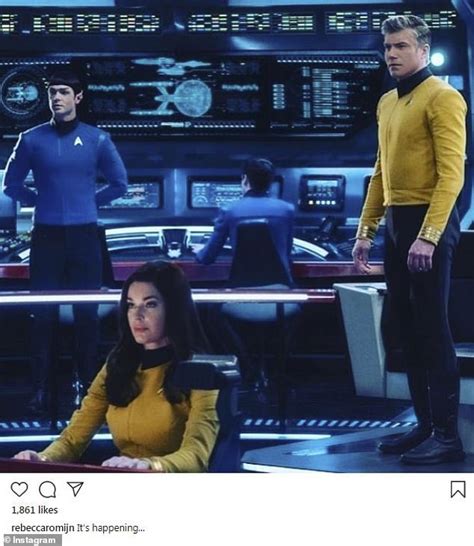 Rebecca Romijn Anson Mount Ethan Peck Announce New Series Star Trek