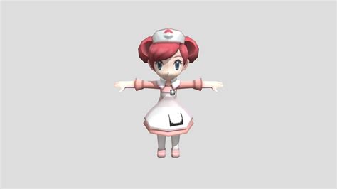 Pokemon Center Nurse Download Free 3d Model By Massboxin D4cf056