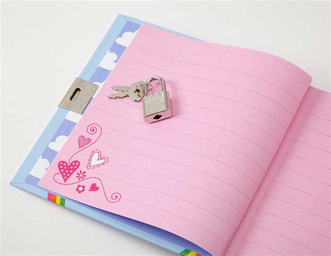 Princess Unicorn Secret Diary With Lock And Key Girls Diary Jewelkeeper