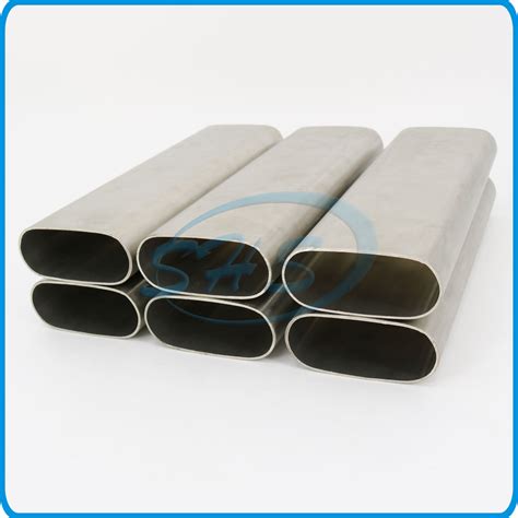 Stainless Steel Flat Sided Oval Tube For Balustrade China Stainless