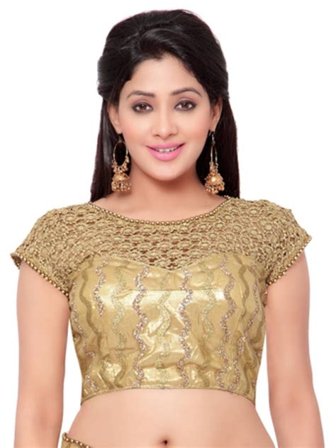 Indian Women Gold Designer Saree With Heavy Work Raw Silk Saree With