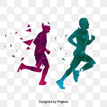 Running Vector, Free Download Running man, Athlete running ...