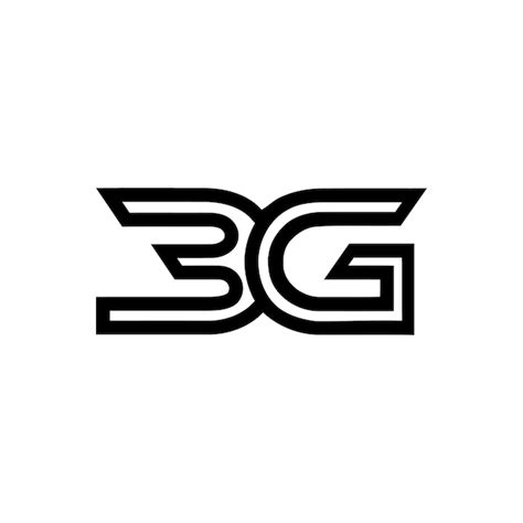 Premium Vector 3g Letter Logo