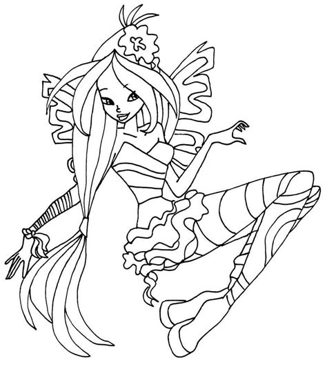 Sirenix is the new power that the winx girls need to achieve in season 5, and regain a more crystallized, evolved form in season eight. Winx Sirenix coloring pages