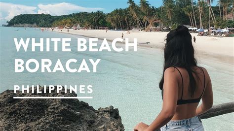 White Sand Beach Boracay Station 1 Philippines Travel Vlog 094 2017 Digital Nomad Youtube