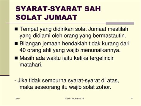 Jika ada seseorang yang shalat di. Syarat Sah Solat Jumaat Ada Berapa