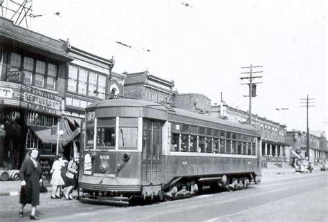 Southwest Philadelphia The Route 37 Trolley At 58th And Woodland