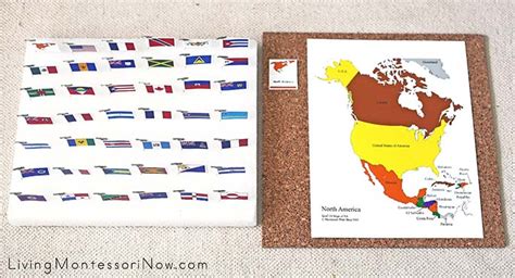Montessori Continent Activities For North America Or Applied To Other